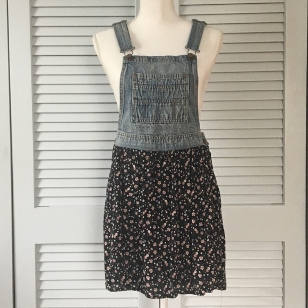 3/$10 Denim Overall Dress